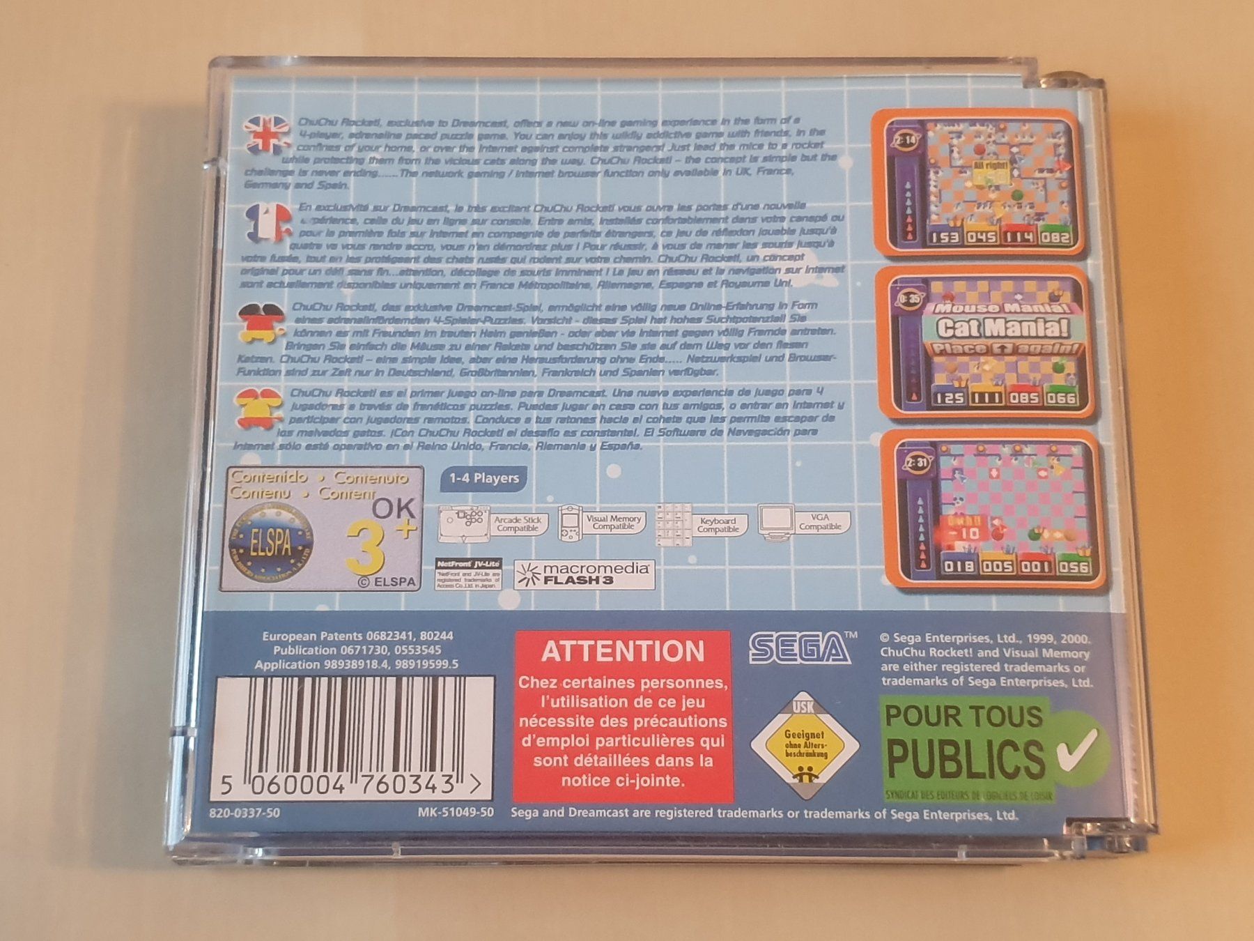 Sega Giochi: ChuChu Rocket – Usato da Stansstad venduto da collectorsshop 1