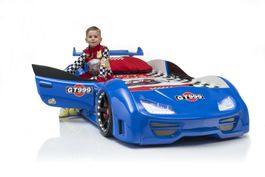 Autobett GT999 -FullType-Blau Kinderbett