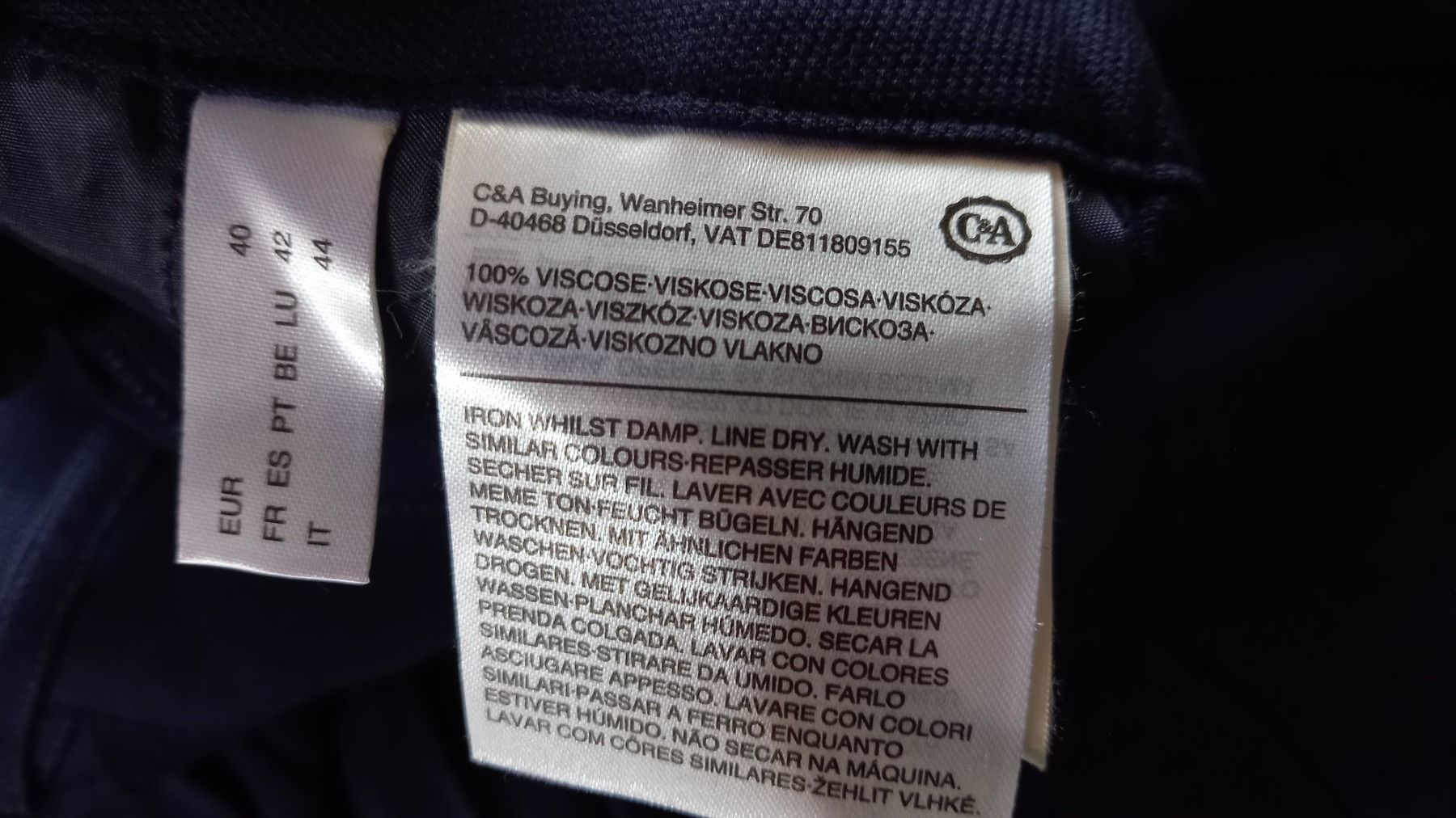 Pantaloni: Yessica Hose  40 – Usato da Bätterkinden venduto da Elefantenzoo 2