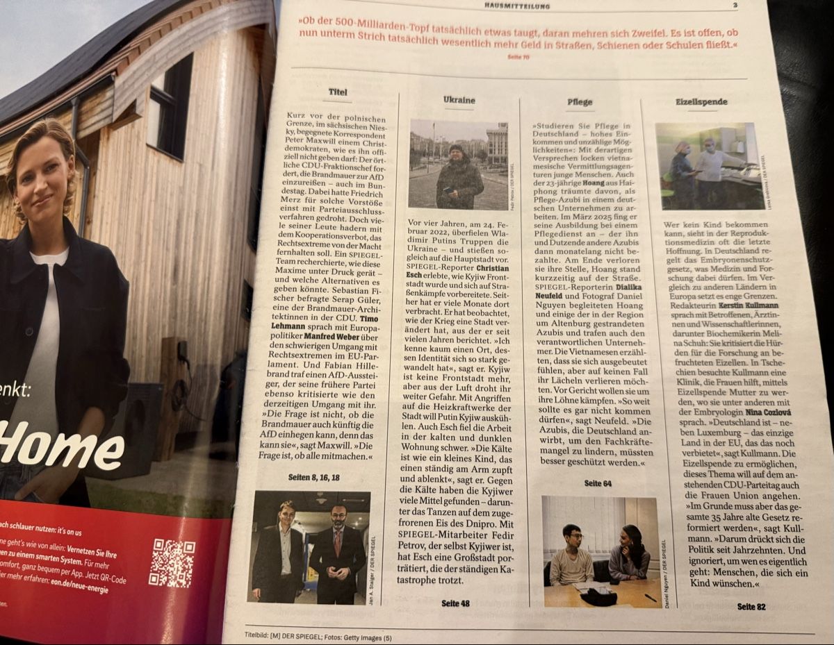 Riviste & Magazine: 2x Der Spiegel/ Epstein/Brandmauer/2.26 – Usato da hunzenschwil venduto da Oldipark 3