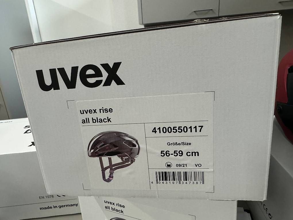 Caschi: Velohelm uvex rise all black   – Usato da Sursee venduto da pilatus.sport 3