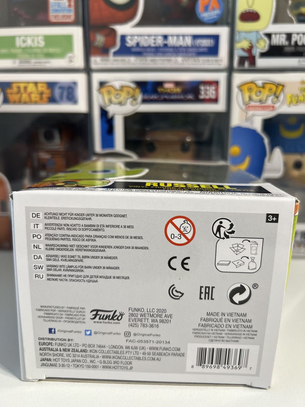Funko Figuren: Funko POP! Disney Remix as Russell – Neu und originalverpackt aus Le Mouret von perfectbijou 5