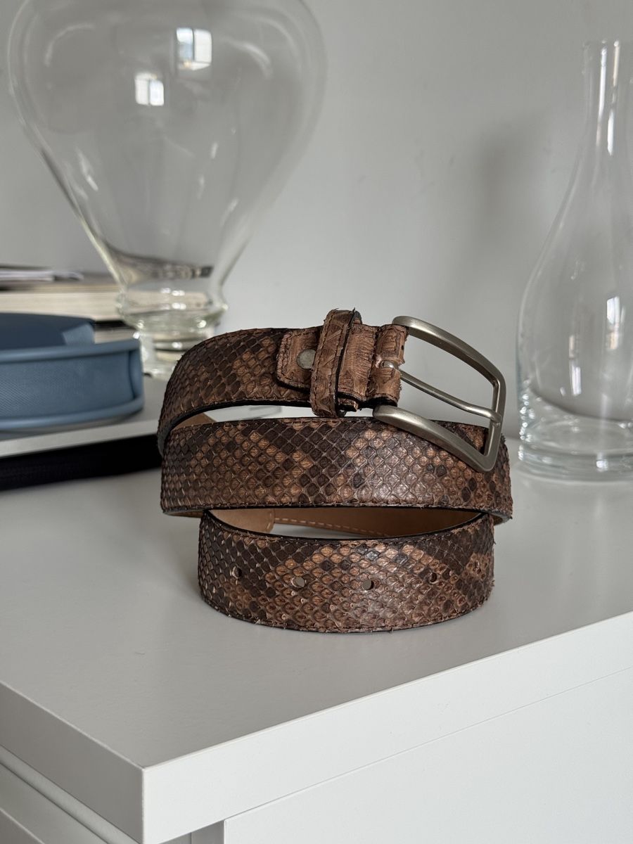 Cinture: Leather belt – Nuovo (secondo la descrizione) da Paradiso venduto da viorea
