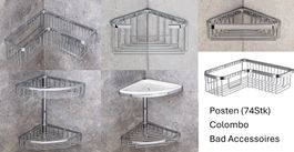 Posten (74Stk) Colombo Bad Accessoires