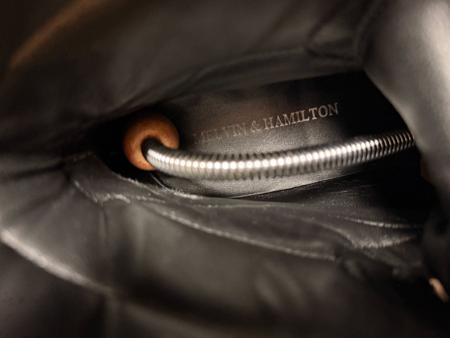 Hamilton Scarpe da uomo: Melvin & Hamilton Leder Boots schwarz/blau Gr. 44 – Usato da Zürich venduto da Fraench 5