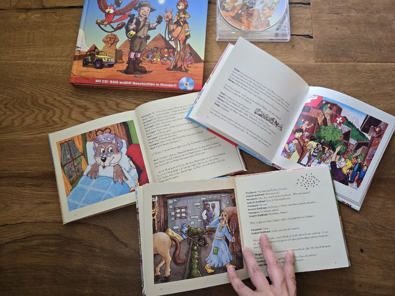 Libri: Papagallo Gollo Kinderbuch-Set, diverse Abenteuer, ink cds – Usato da Wittenbach venduto da Tigerlili 2