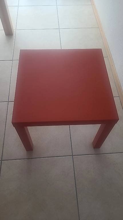 Tische: mini table rouge – Gebraucht aus Fribourg von chi_c2by 3