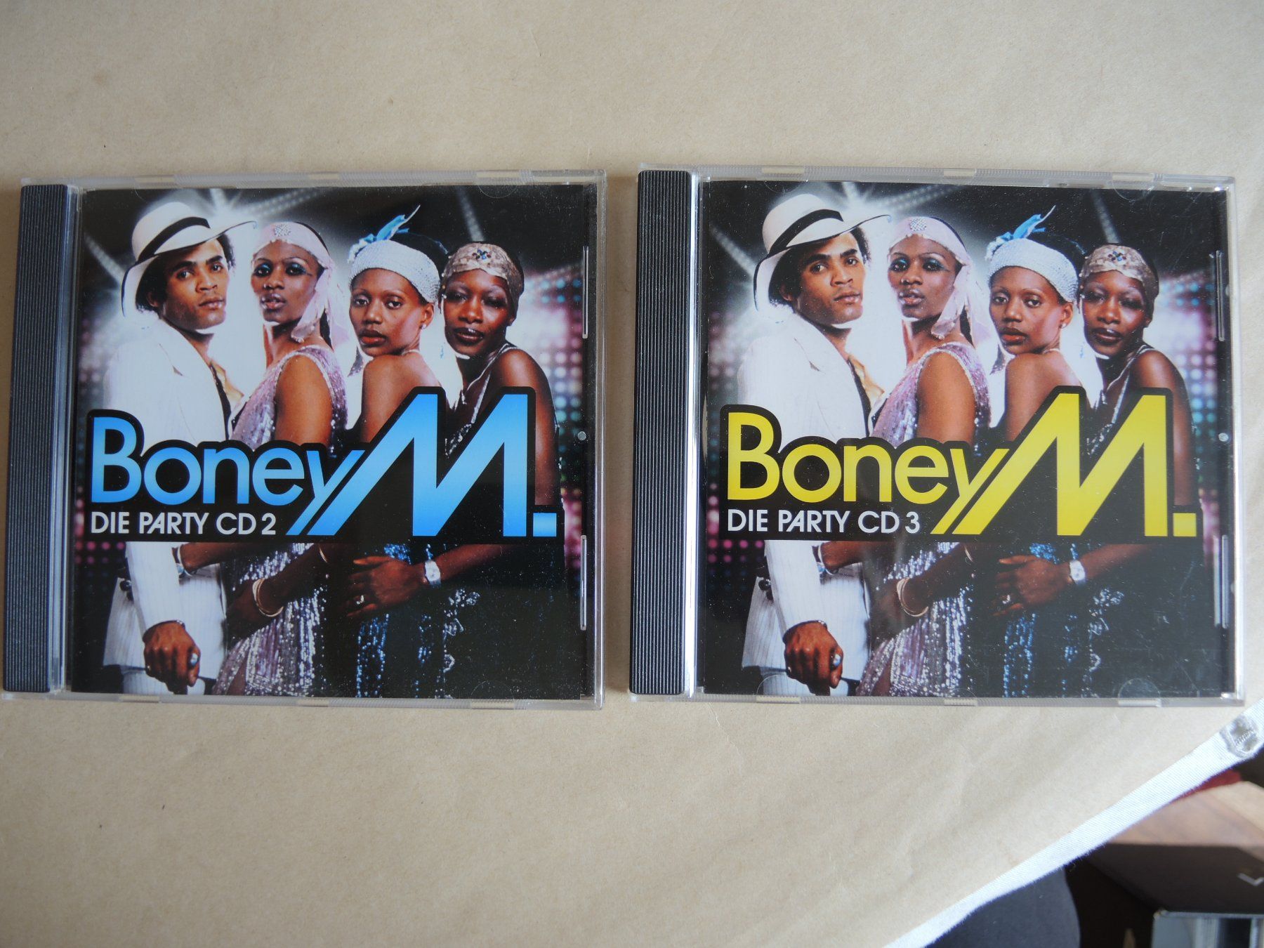 CDs: 2 x CD Boney M. DIE PARTY CD 2 und 3 – Gebraucht aus Rorschach von maeck8