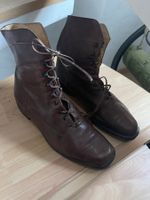 Pedrino Schnürstiefel Leder d'braun 39
