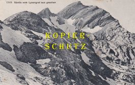 Säntis, vom Lysengrat aus gesehen /bc
