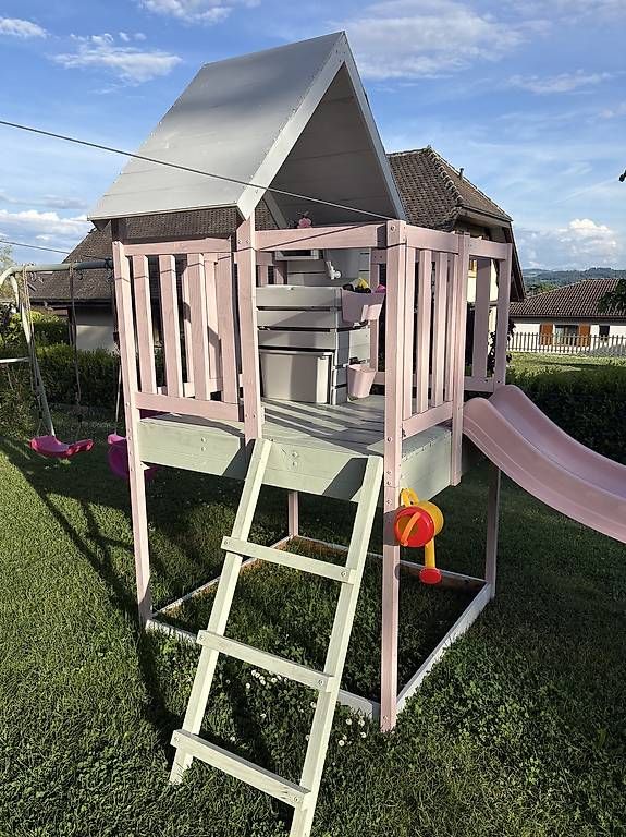 Casette per bambini: Spielturm/Tour de jeu – Usato da Champagne venduto da Mem98 1