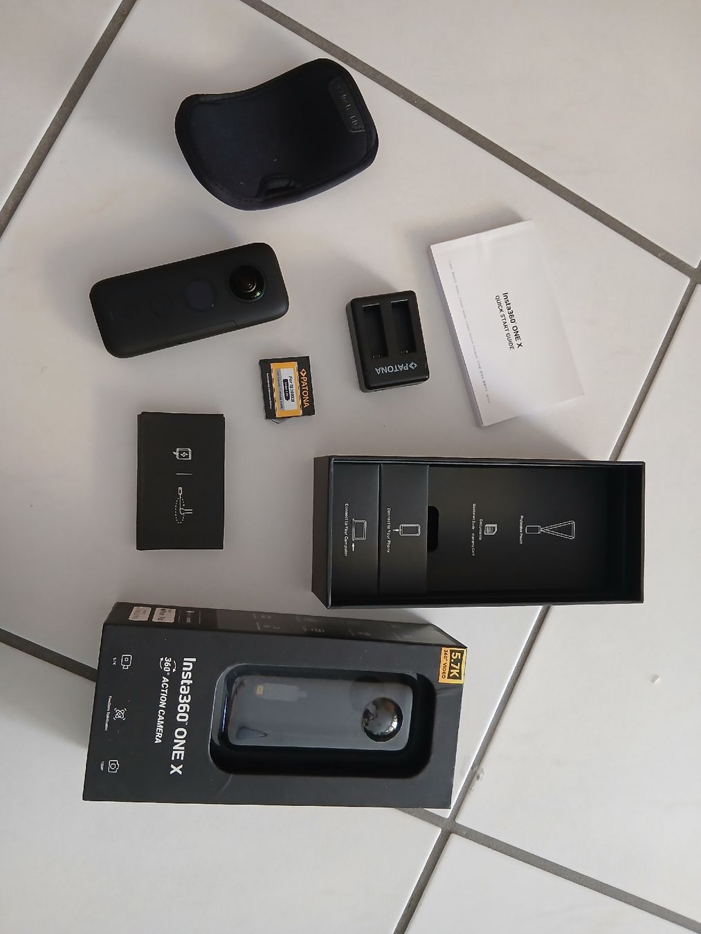 Insta360 Action Cam: Insta360 ONE X 5.7K 360° Kamera  – Gebraucht aus Frutigen von Schlumpf_84