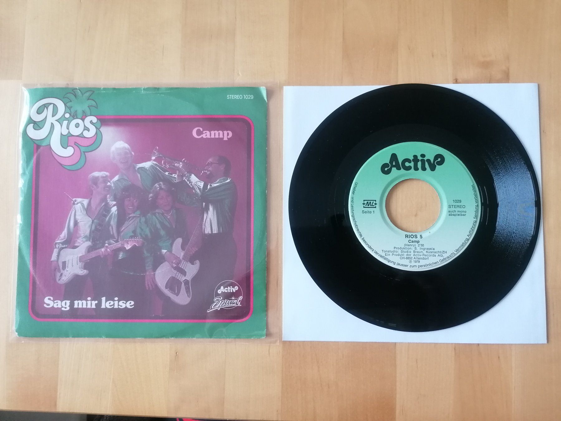 Dischi in vinile: Rios 5 ‎– Camp – Usato da Emmenbrücke venduto da lamorak 1