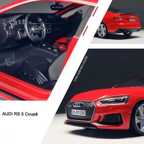 Audi Modellautos: Audi RS5 Coupé (Rot) – Neu und originalverpackt aus Ettingen von SwissHellcat 2