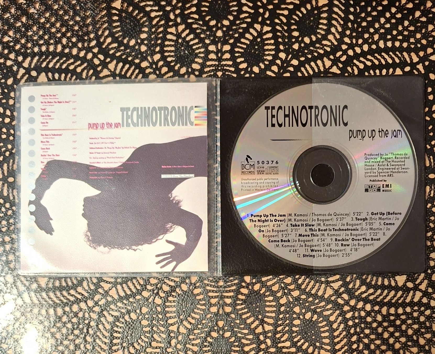 CDs: Technotronic - Pump Up The Jam, BEL Dance CD Album 1989 – Gebraucht aus Schönenberg TG von Gregolino76 2