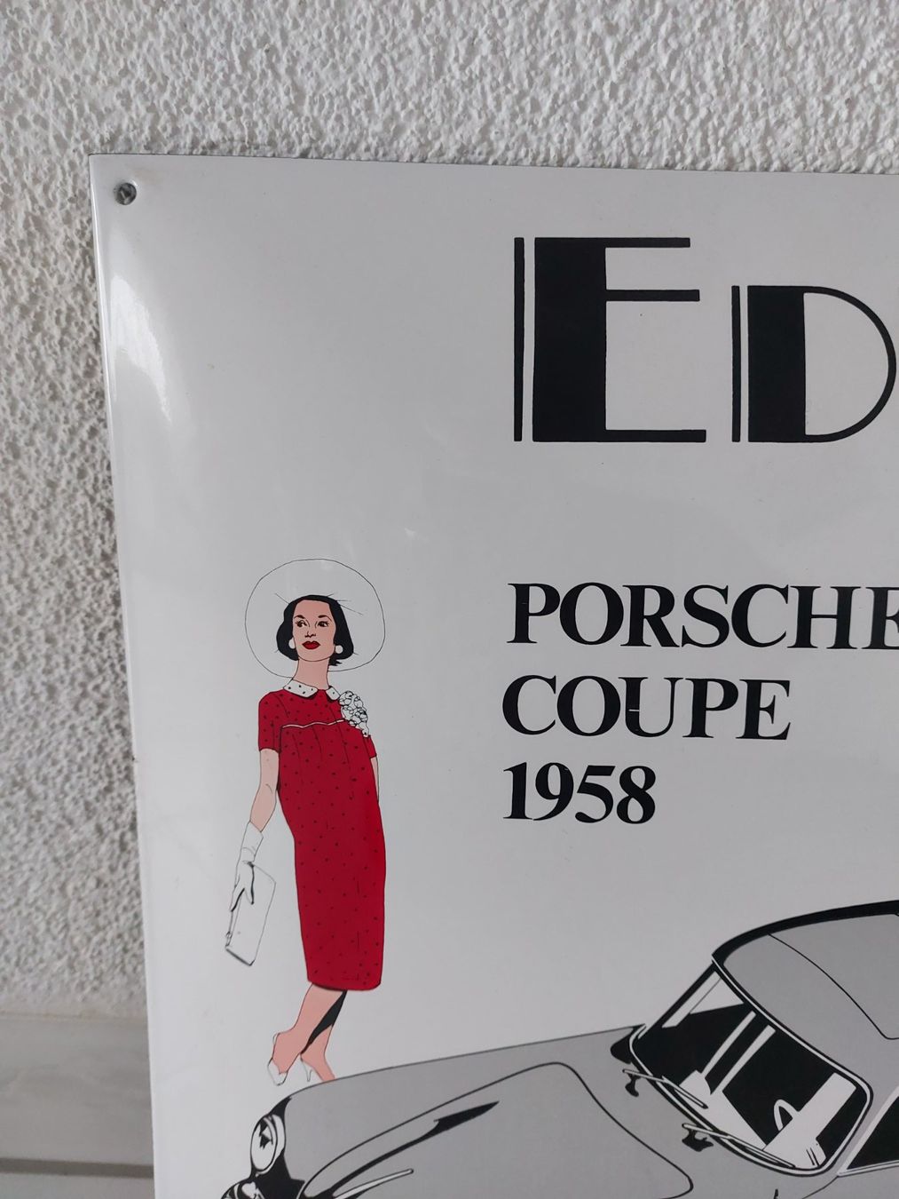 Porsche Ecriteaux: Emailschild Porsche 356 plaque émaillée – D'occasion à Schenkon par TG10 1