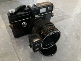 Fuji GL690 mit 100mm Automatik Objektiv (Texas Leica)