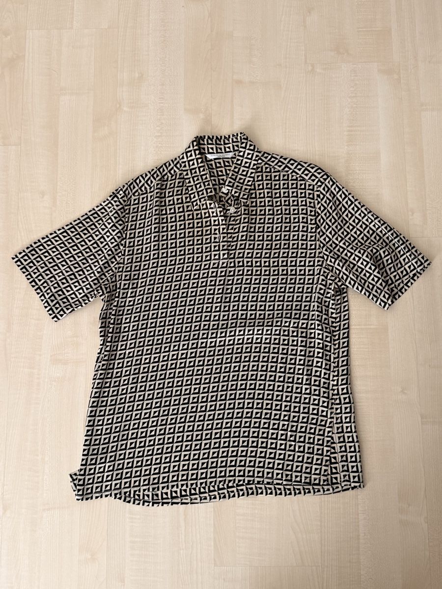 Camicette: Vintage Trust Shirt Musterbluse – Usato da Neerach venduto da lar_tkp2 2