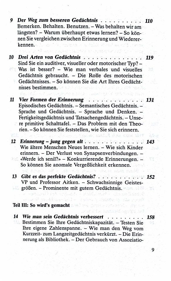 Libri: Minninger Joan, Gedächtnis-Training – Nuovo (secondo la descrizione) da Sarnen venduto da Livres 6