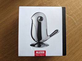 ALESSI Silver Magnetic Bird Paperweight Büroklammerhalter