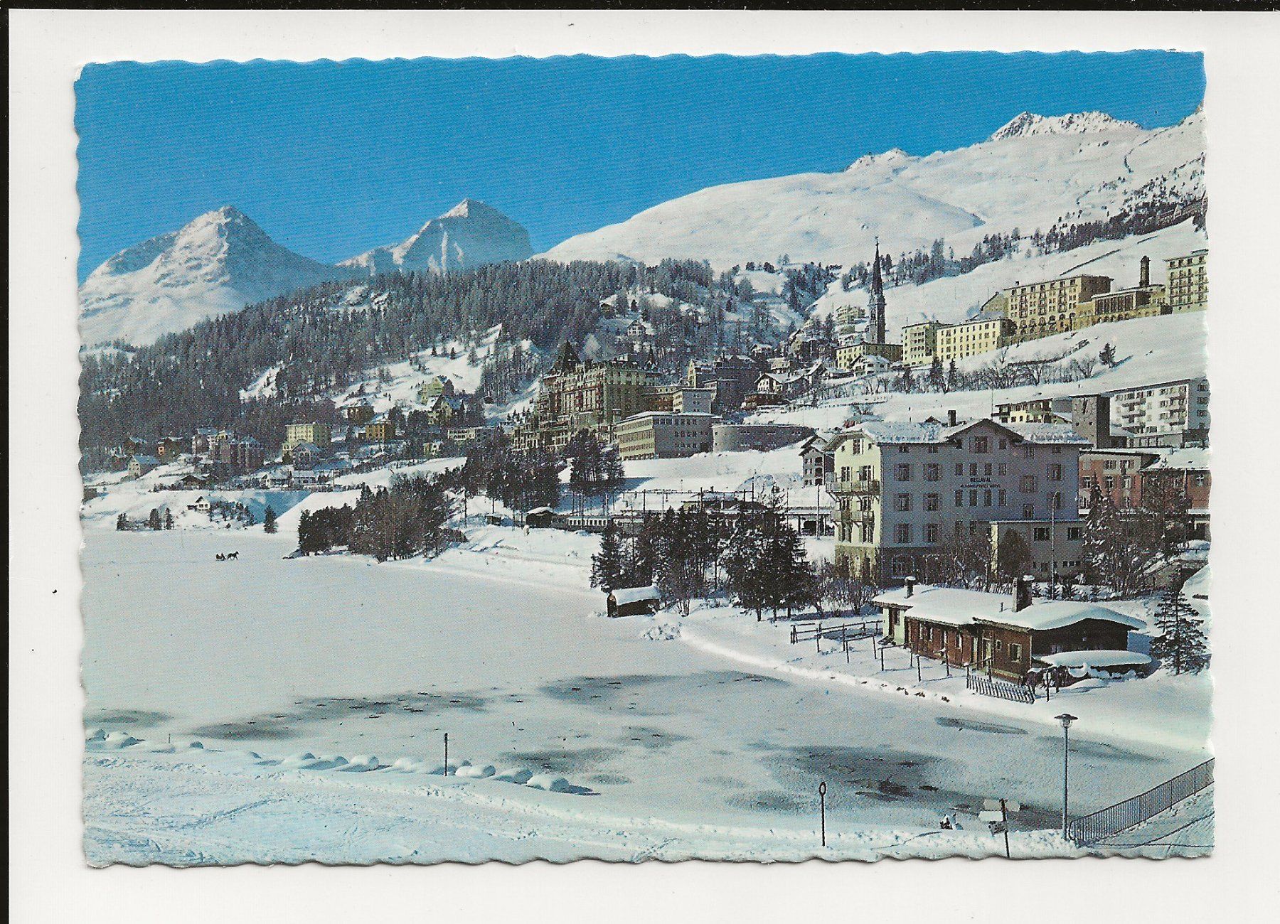 Cartoline postali: AK ca.1960 St. Moritz ⛄ – Usato da Greifensee venduto da 315WDO