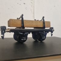 Märklin Güterwagen mit Holzladung, Spur 0, Vintage!