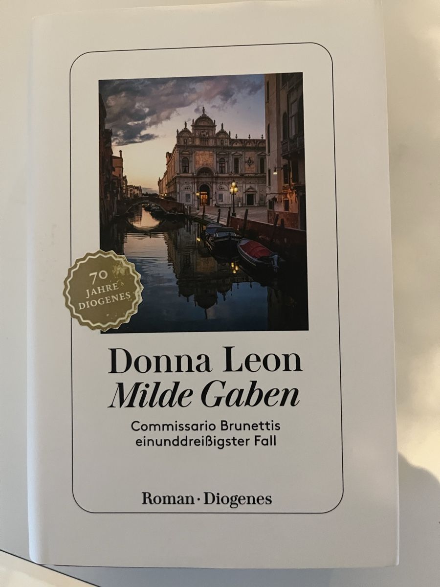 Libri: Donna Leon Milde Gaben Roman 33. Fall Diogenes – Usato da Jona venduto da pau_l7tw