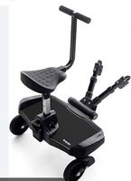 Bump rider buggy board for pram
