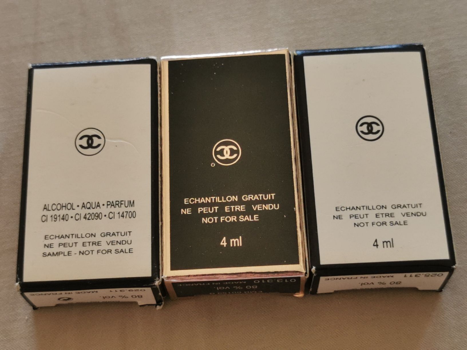 Chanel Profumi & Eau de Toilette: Chanel drei EdP 4 ml. N5, Coco, N19. – Nuovo e nell'imballaggio originale da Schlieren venduto da vlalif 1