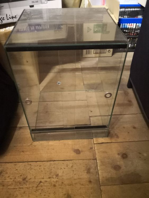 Elegantes Terrarium Mit Heizung Bild