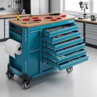 technocraft Werkstattwagen SWISS TEAM XL MECHANIC PRO 776tlg