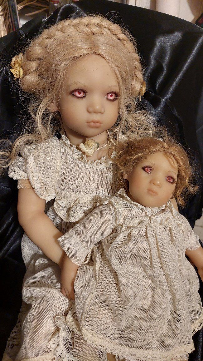 Annette Himstedt Puppen: Puppe Annette Himstedt "Freekee + Bibi" ca. 60cm + 30cm – Neu (gemäss Beschreibung) aus Zufikon von brocki5621 1