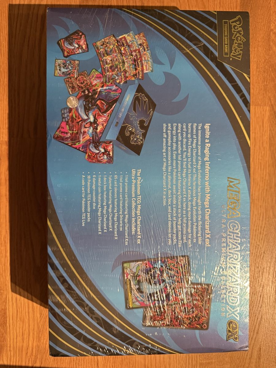 Pokémon Carte collezionabili: Mega Charizard X ex Mega Premium Collection – Nuovo e nell'imballaggio originale da Amriswil venduto da sim_nlb6 2