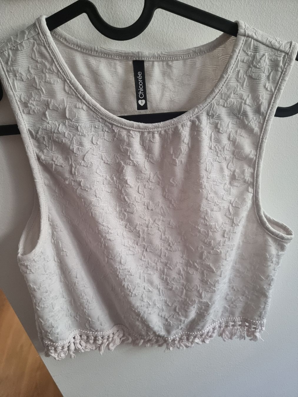 Top: Crop Top in Weiss, Grösse S – Usato da Altstätten SG venduto da melii._.98