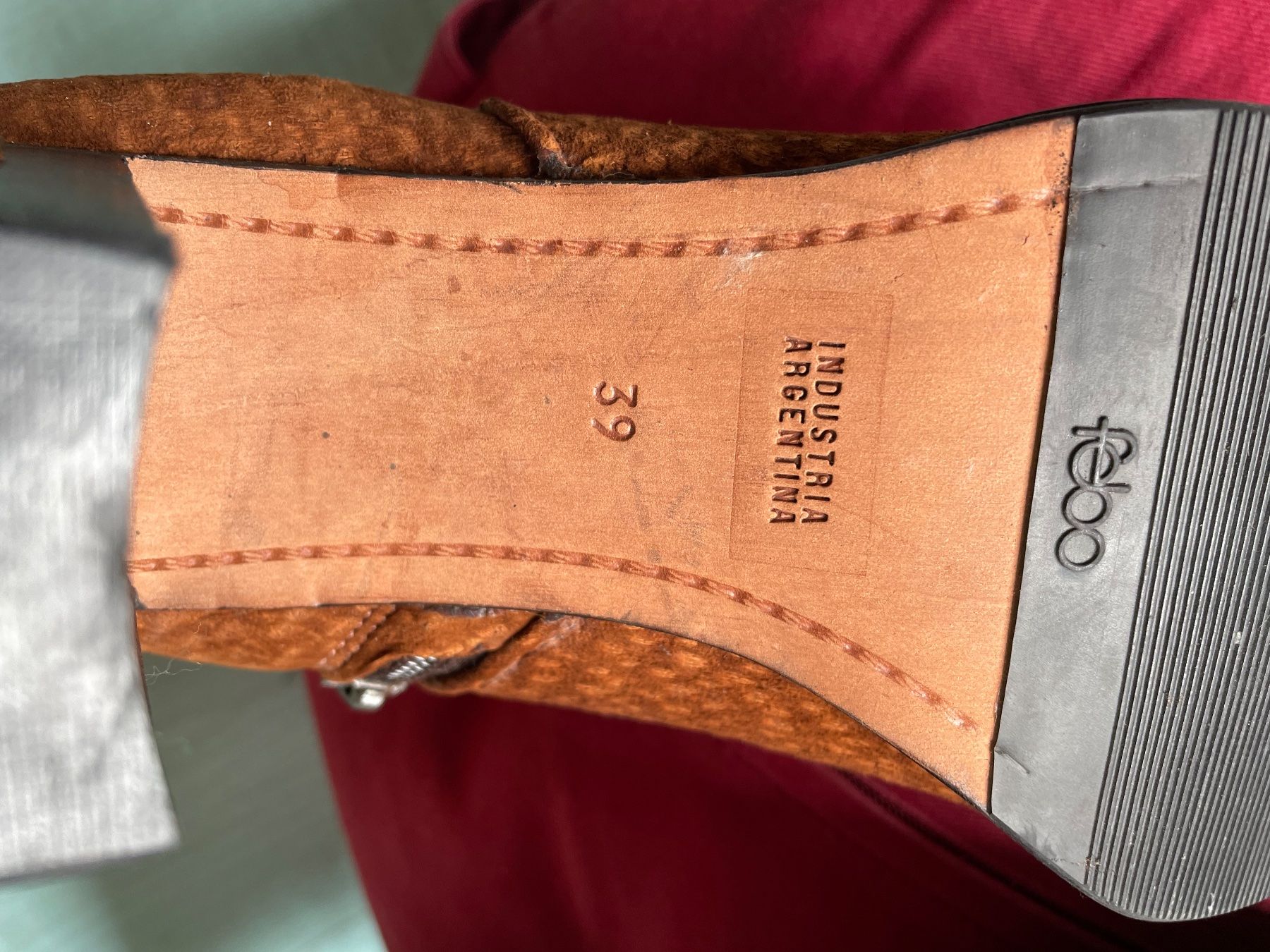 Scarpe da donna: Argentinische Stiefeletten, Gr 39 – Nuovo (secondo la descrizione) da Oberrieden venduto da PEGNE 4