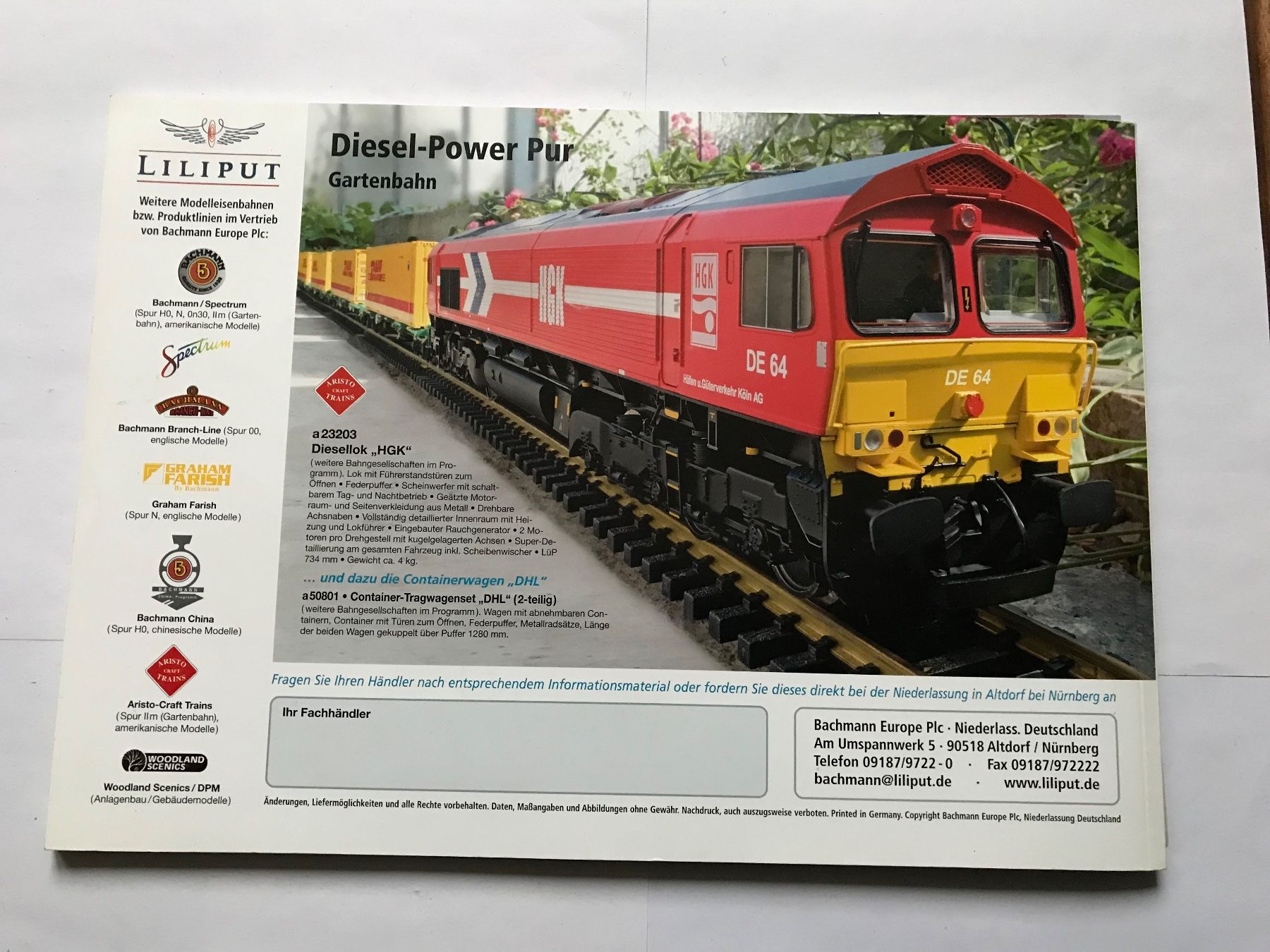Liliput Modelleisenbahnen: liliput katalog 2009 – Gebraucht aus liestal von makai05 5