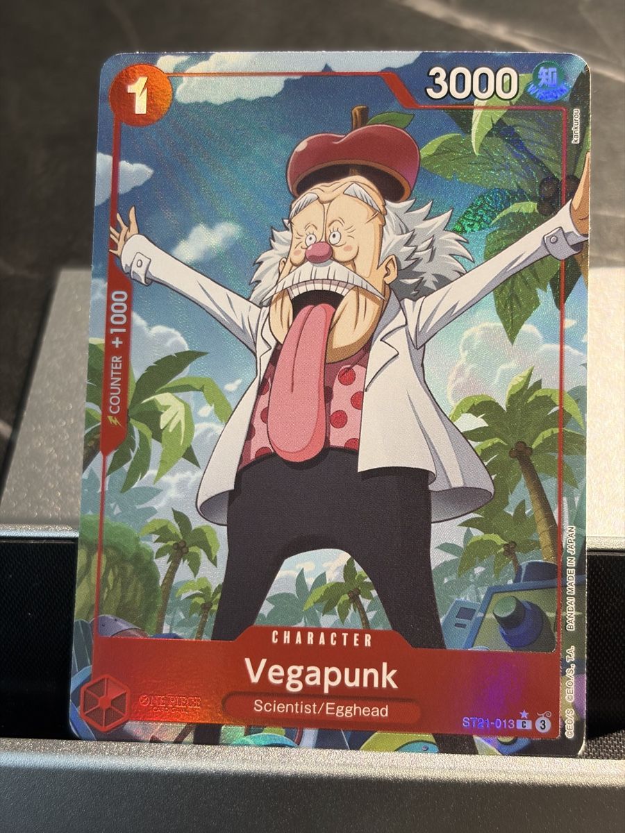 Bandai Carte collezionabili: One Piece ST21-013 Vegapunk, Englisch – Nuovo (secondo la descrizione) da St. Gallen venduto da cambitcg
