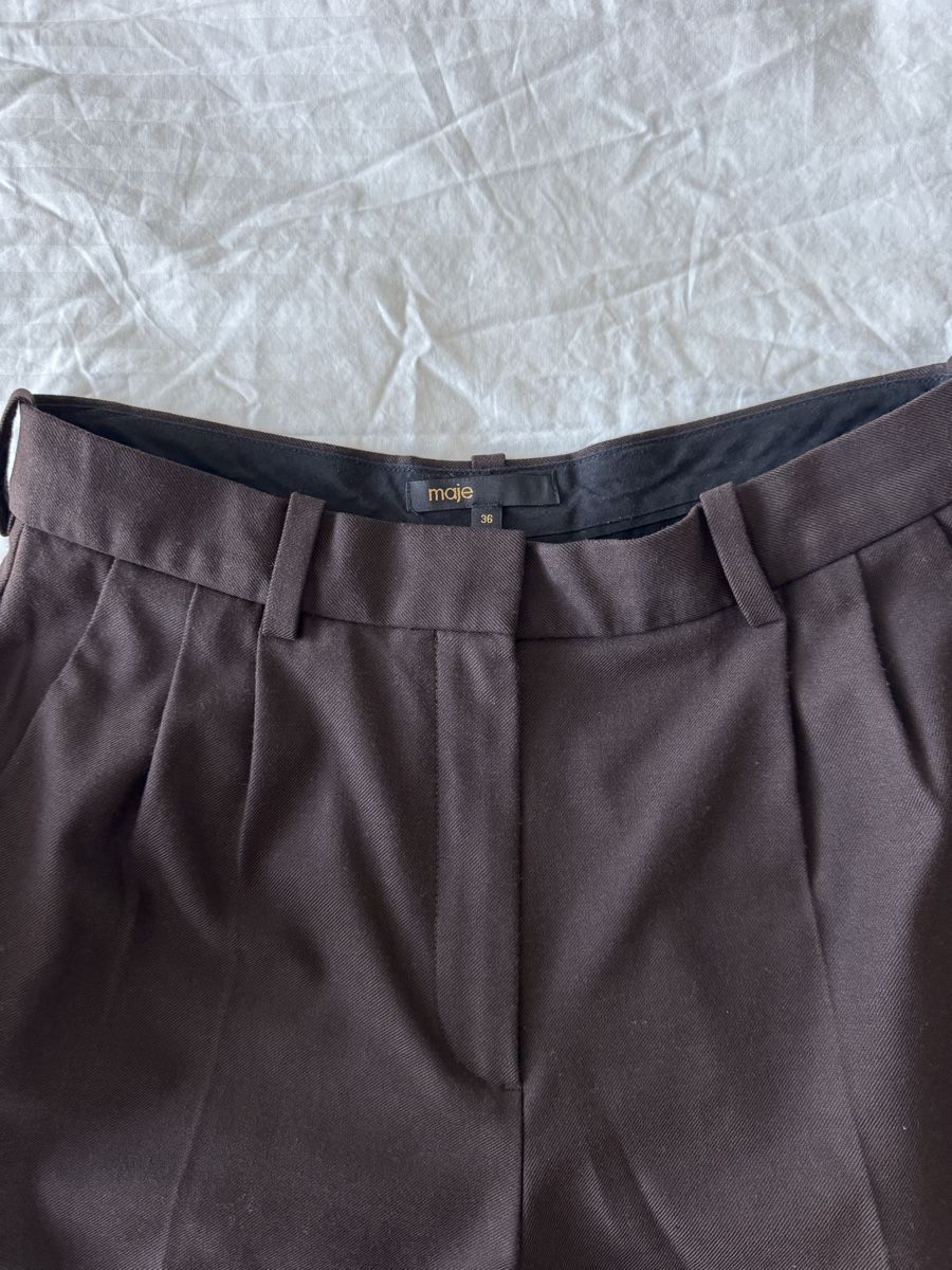Maje Pantaloni: Maje brown pants – Usato da Zürich venduto da are_fm6c