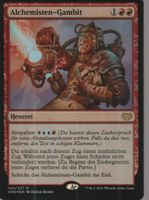 TCG Magic The Gathering MTG De VOW 140 FOIL Alchemisten-Gamb