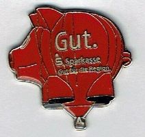 Sparkasse Ballon Schweinchen