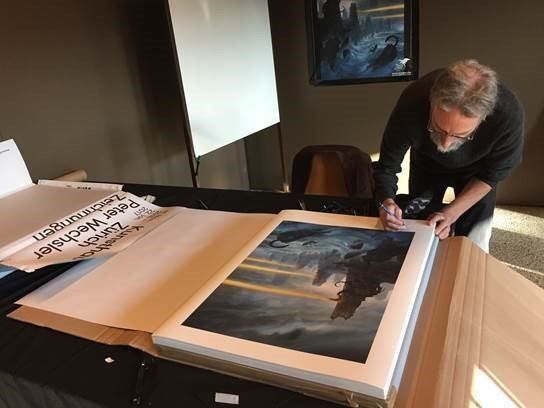 Arts picturaux & lithographies: Lithographie John Howe "Dragon Shore" – Neuf avec emballage d'origine à St-Sulpice VD par jihem87 1