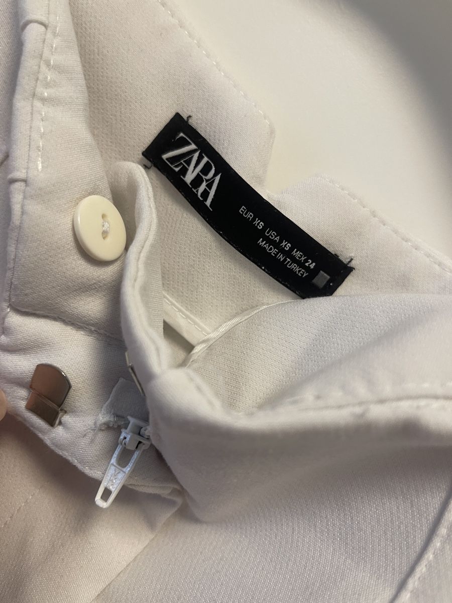 Zara Pantaloni: Zara Hose, weiss – Nuovo (secondo la descrizione) da Uzwil venduto da noe_9f9c 1
