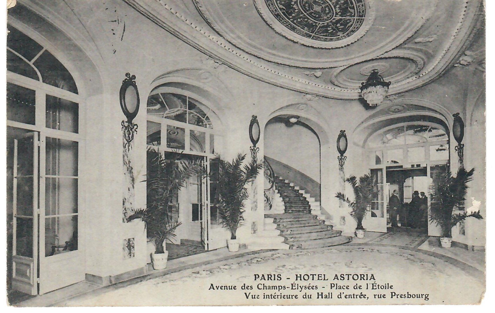 Cartoline postali: Paris - Hotel Astoria – Usato da Zweisimmen venduto da jakobsweg