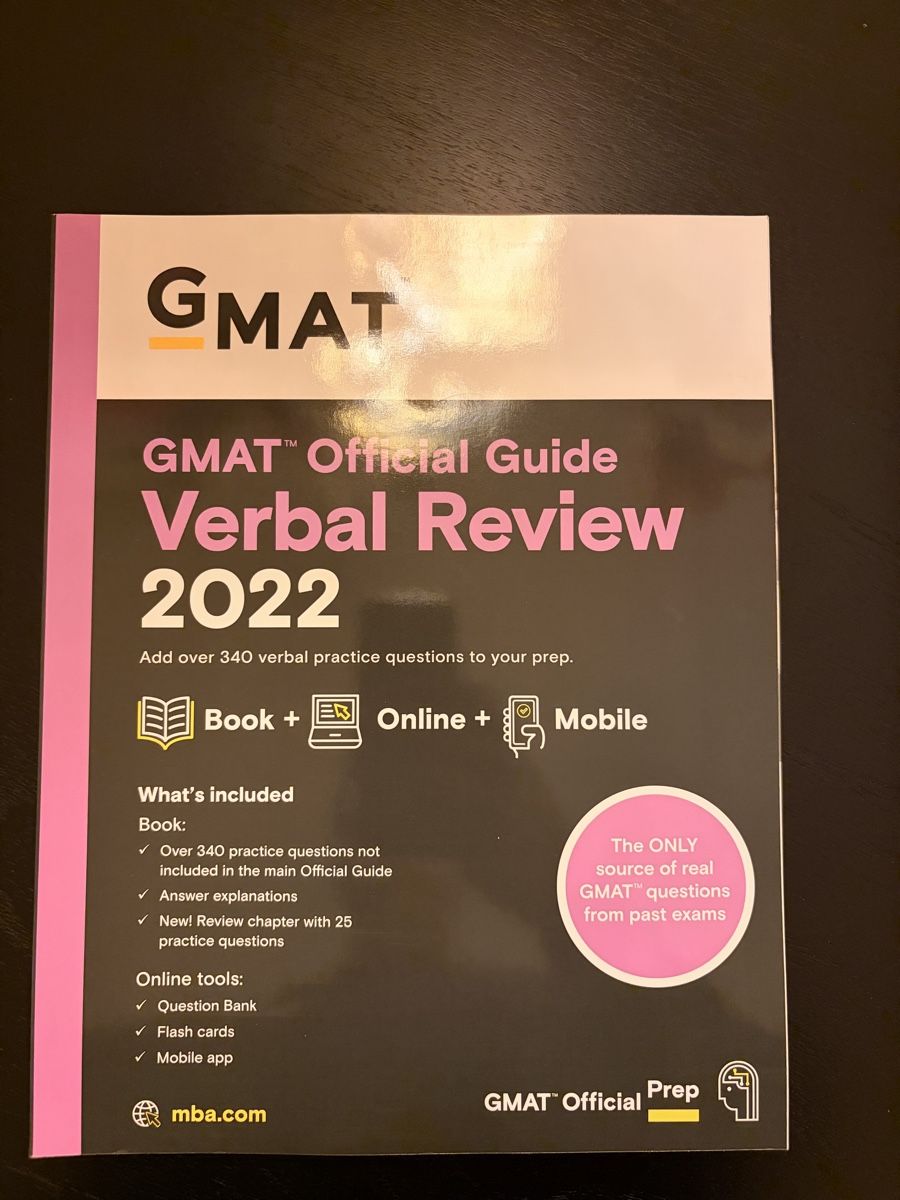Libri: GMAT Official Guide (2022) – Nuovo (secondo la descrizione) da Zürich venduto da pre_vy7t 2