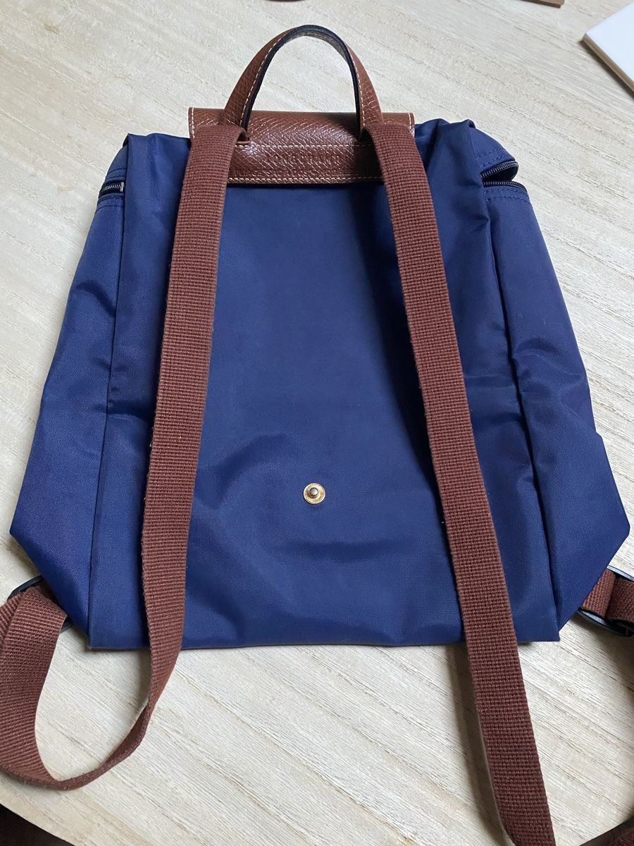 Longchamp Zaini: Sac à dos pliable LONGCHAMP Bleu Marine – Usato da Biel/Bienne venduto da nad_w9dr 1
