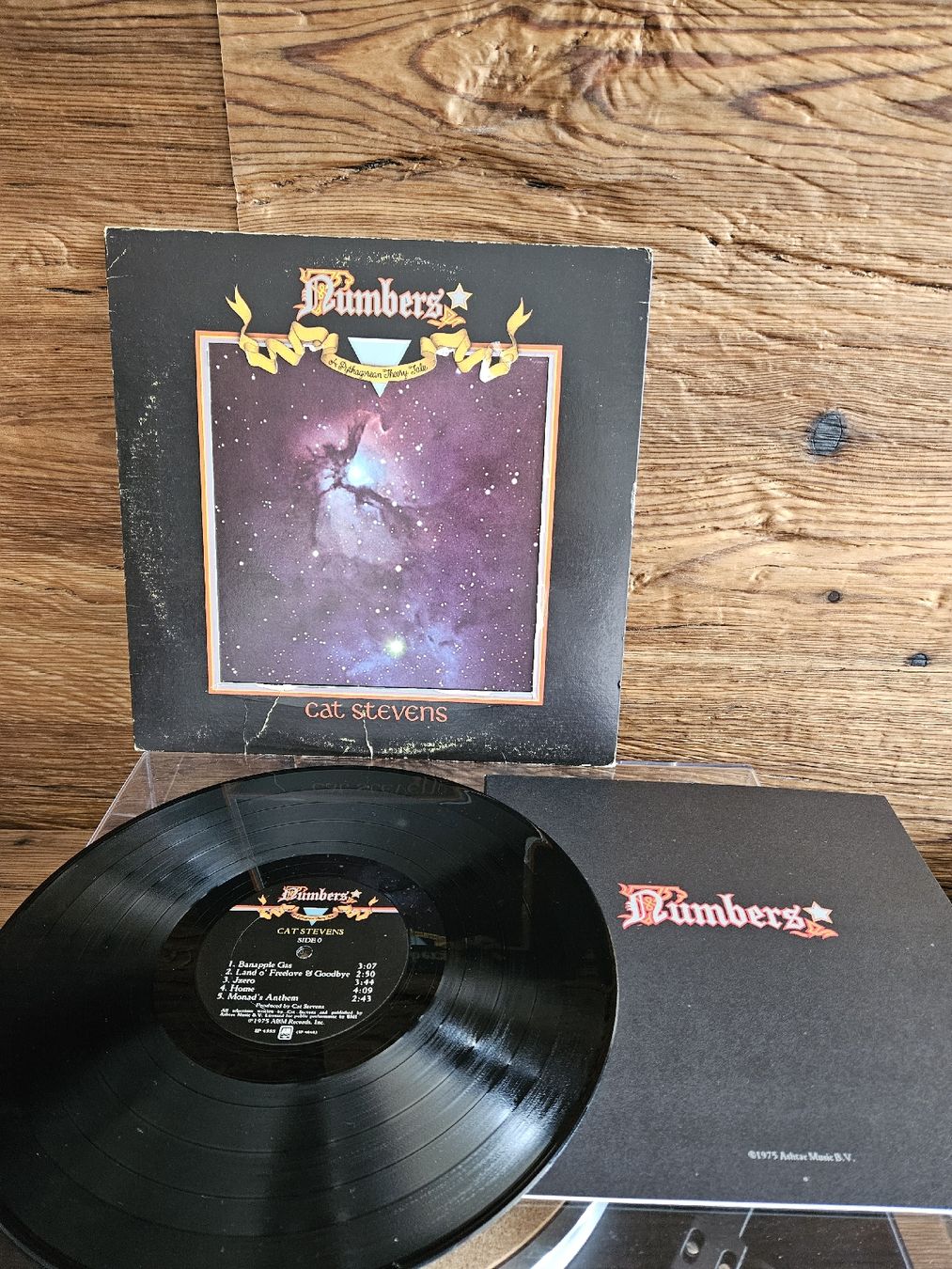 Dischi in vinile: Vinyl Schallplatte Cat Stevens - Numbers 1975 – Usato da Bertschikon Gossau venduto da simla09