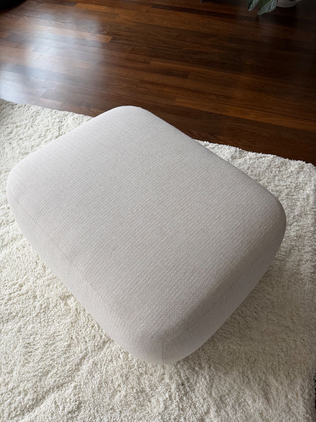 Westwing Sgabelli: Pouf / Hocker SOFIA in Cremeweiß (Westwing Collection) – Usato da Zürich venduto da sunnyytro 3