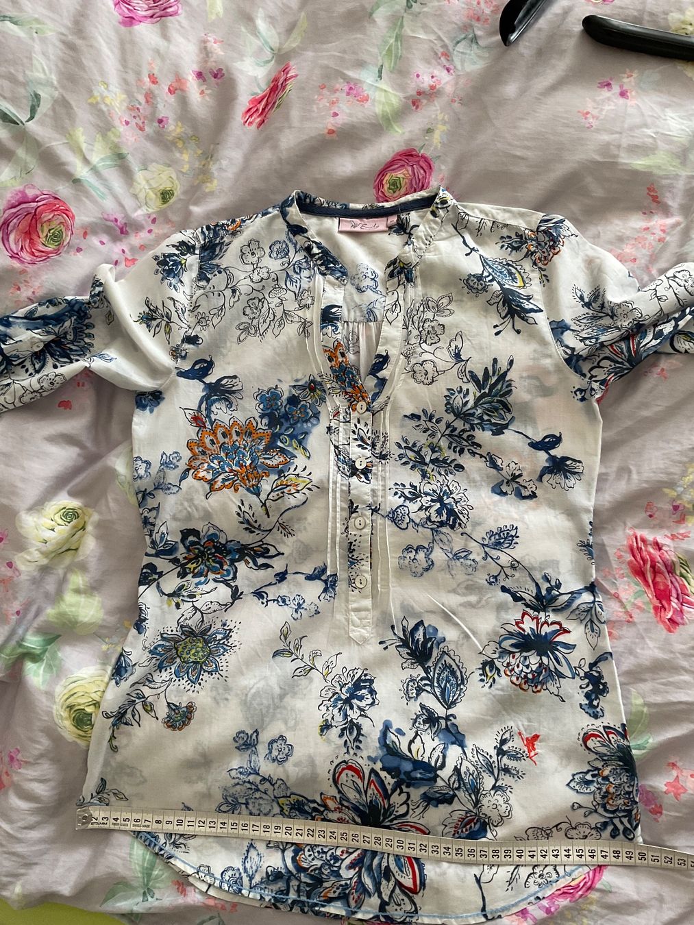 Emily van den Bergh Camicette: Emily van den Bergh Bluse Gr 34 feine Baumwolle – Usato da Urdorf venduto da alda02 7