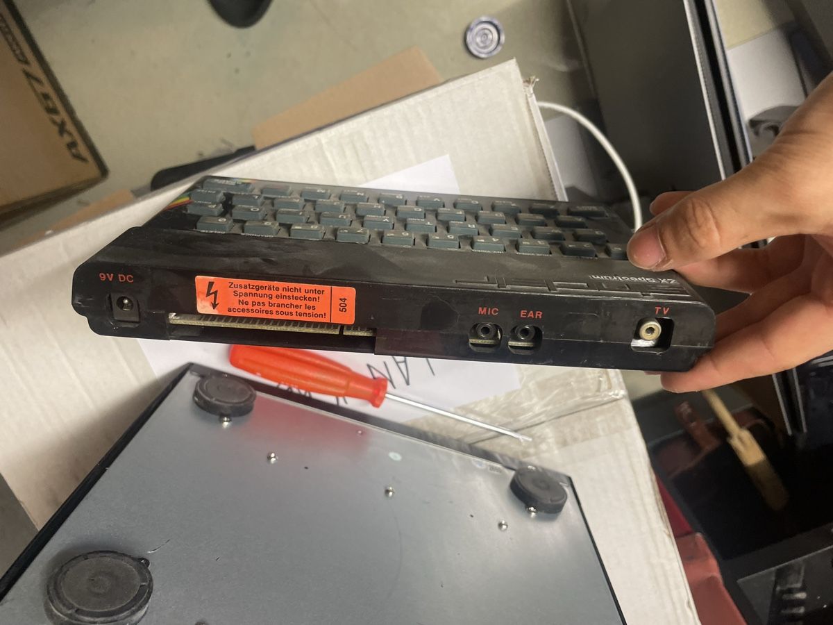 PC: Computer Sinclair ZX Spectrum 48K gebrauchter Zustand – Difettoso da Abtwil SG venduto da Kueng.MultiOutlet 1