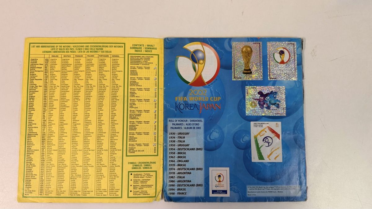 Panini Album: Panini Album 2002 Komplett – Usato da UNTERSIGGENTHAL venduto da s_rzb8 1
